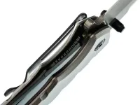 Складной полуавтоматический нож DA78, сталь 65Х13, рукоять сталь