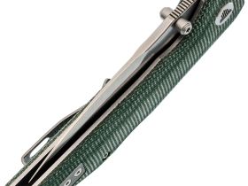 Складной нож Trivisa Arae-04G, сталь 14C28N, рукоять микарта