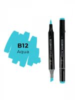 Маркер двухсторонний на спиртовой основе Sketchmarker Brush Цвет Вода