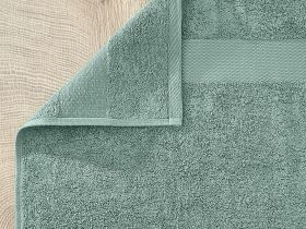 Полотенце махровое Gusto, зеленое