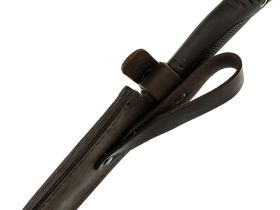 Нож выживания Тайфун, сталь У8, тактический нож, рукоять эластрон