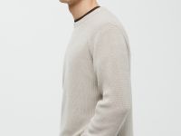 Джемпер из хлопка прямого кроя