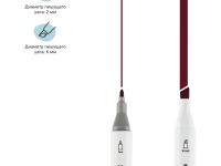 Набор маркеров для скетчинга MESHU 12 цв, ягодные цвета