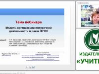Модель организации внеурочной деятельности в рамках ФГОС НОО и ОО