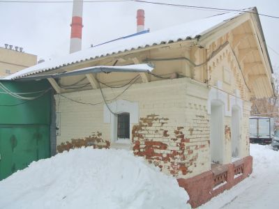 Сторожевой дом Московской Окружной железной дороги, 1903-1908 гг., архитектор А.Н.Померанцев, инженеры Л.Д.Проскуряков, С.Д.Карейша, П.Я.Каменцев, П.И.Рашевский