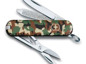 Нож перочинный Victorinox Classic SD Colors, Camouflage, камуфляж, 7 функций, 58 мм