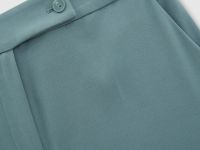 Брюки прямого силуэта на средней посадке