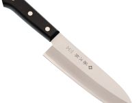 Набор из 3-х кухонных ножей Tojiro Western Knife TBS-300, сталь VG-10, рукоять дерево, черный