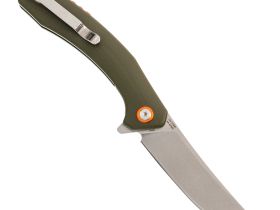 Складной нож CJRB Gobi, сталь AR-RPM9, Green G10