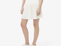 Короткая плиссированная юбка Lacoste