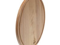 Доска деревянная разделочная круглая FISSMAN 35x35x1,5см