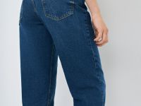 Джинсы Mom с высокой посадкой, Синий