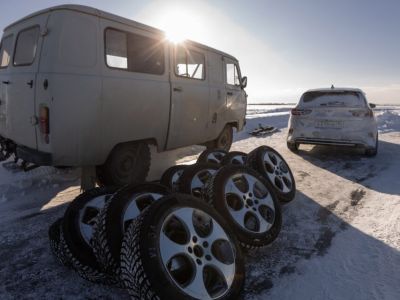 Впервые компания «Север Авто» тестирует шины на испытательном полигоне в Якутии