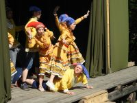 Лесная сцена парка Монрепо