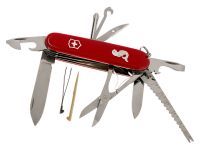 Нож перочинный Victorinox Fisherman, сталь X50CrMoV15, рукоять нейлон, красный