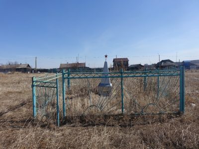 Могила Грибкова Ильи Григорьевича, члена исполкома, убитого кулаками в 1931 г.