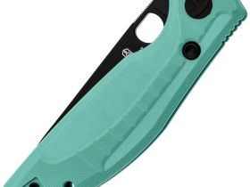 Складной нож Bestech Knives Angry Owl Aqua, сталь D2, рукоять G10