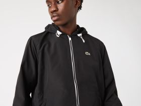 Мужская ветровка Lacoste с капюшоном