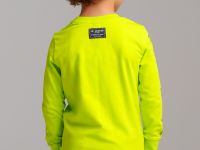 Фуфайка трикотажная для мальчиков (футболка с длинными рукавами)