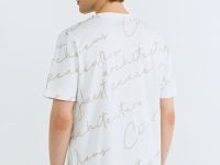 Футболка с принтом, Белый