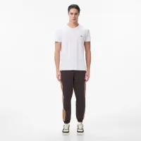 Мужские хлопковые спортивные брюки Lacoste свободного кроя