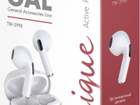 Наушники Gal TW-2990 Белые