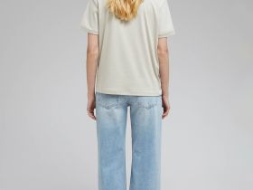 Футболка из мерсеризованного хлопка