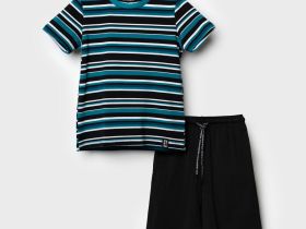 Комплект трикотажный для мальчиков: фуфайка (футболка), брюки