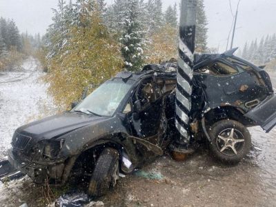 Двух женщин госпитализировали с места ДТП в Алданском районе