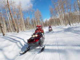 Сафари на снегоходе для двоих