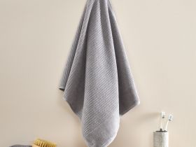 Полотенце махровое Vincenza, серое II