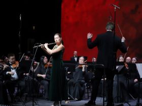 Скрипка, флейта, труба и оркестр: лауреаты престижных конкурсов выступили в Якутске