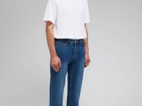 Джинсы straight fit