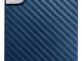 Чехол-накладка K-Doo Keivlar Case для Samsung Galaxy S23 карбоновый (черно-синий в полоску)