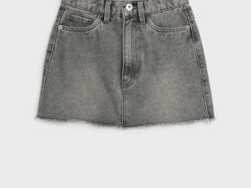 Юбка текстильная джинсовая для девочек