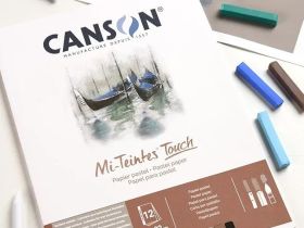 Альбом-склейка для пастели Canson "Mi-Teintes Touch" А3 12 л 350 г 4 цв.