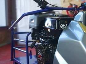 Мотобуксировщик БУРЛАК М2 (Длинный) 15 л.с.