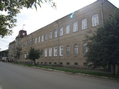 Дом, где в 1918 году формировались отряды Красной Гвардии