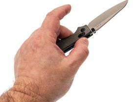 Складной нож Kizer Original 2, сталь 14C28N, рукоять микарта