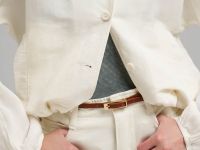 Легкая куртка изо льна и вискозы