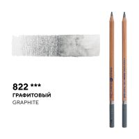 Карандаш профессиональный акварельный "Белые ночи" №822, графитовый