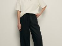 Оверсайз футболка с принтом