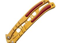 Тренировочный нож бабочка (балисонг) CS GO Gold