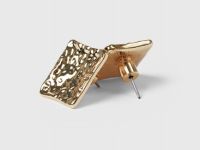 Серьги-пусеты, Золотой