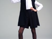 Комплект для девочки: жилет, шорты