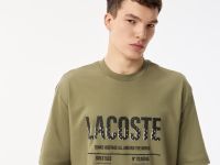 Мужская футболка Lacoste из хлопка