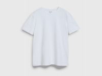 Базовая футболка из хлопка, Белый