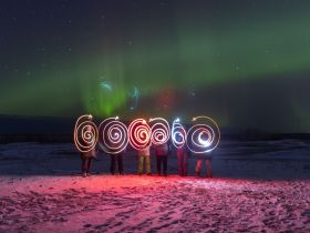 Охота за Северным Сиянием рядом с Якутском