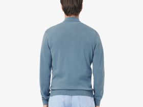 Мужской свитер Lacoste на молнии из органического хлопка