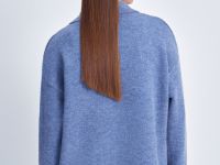 Кардиган свободного силуэта с отложным воротником